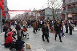 Улицы Цяньмень и Дачжалань, Пекин, Китай